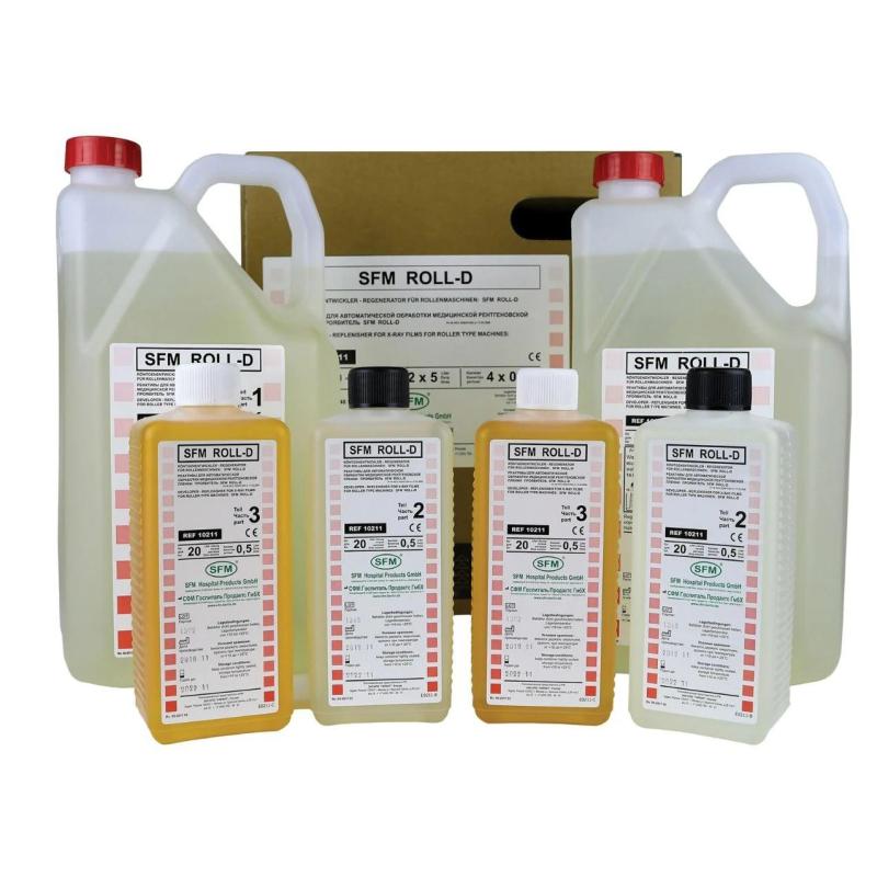 Реактив для р/пленки проявитель 2х20л - SFM-Roll-D (автомат)
