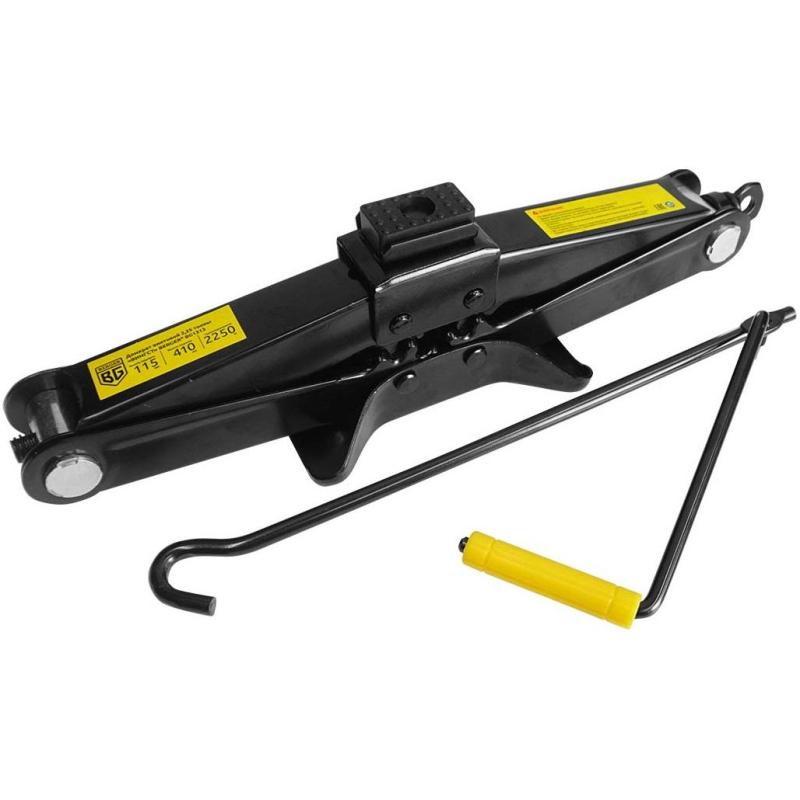 Домкрат винтовой 2,25 т ВИНГСТ, 115-410 мм, BERGER  BG1313