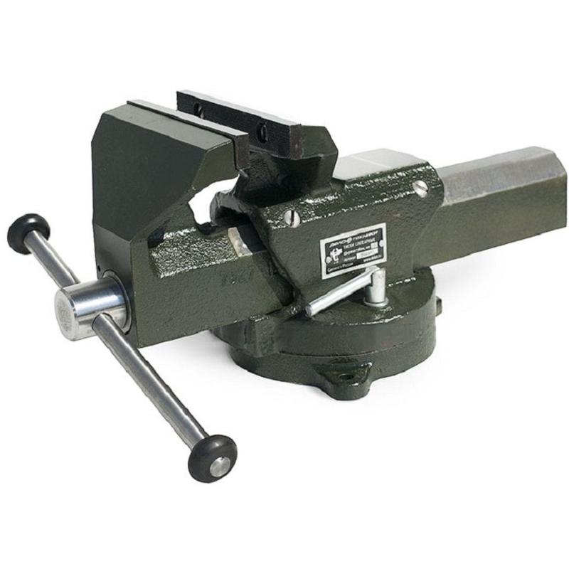 Тиски слесарные Дело Техники поворотные профессиональные ТСМ-180 (392480)