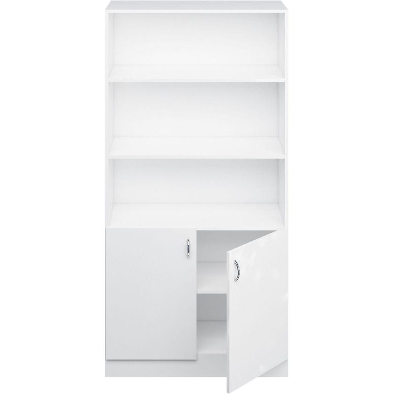 Шкаф MEG_медицинский д/белья и одежды 2ств,2откр.п ШМБО(код МД-506.00)белый