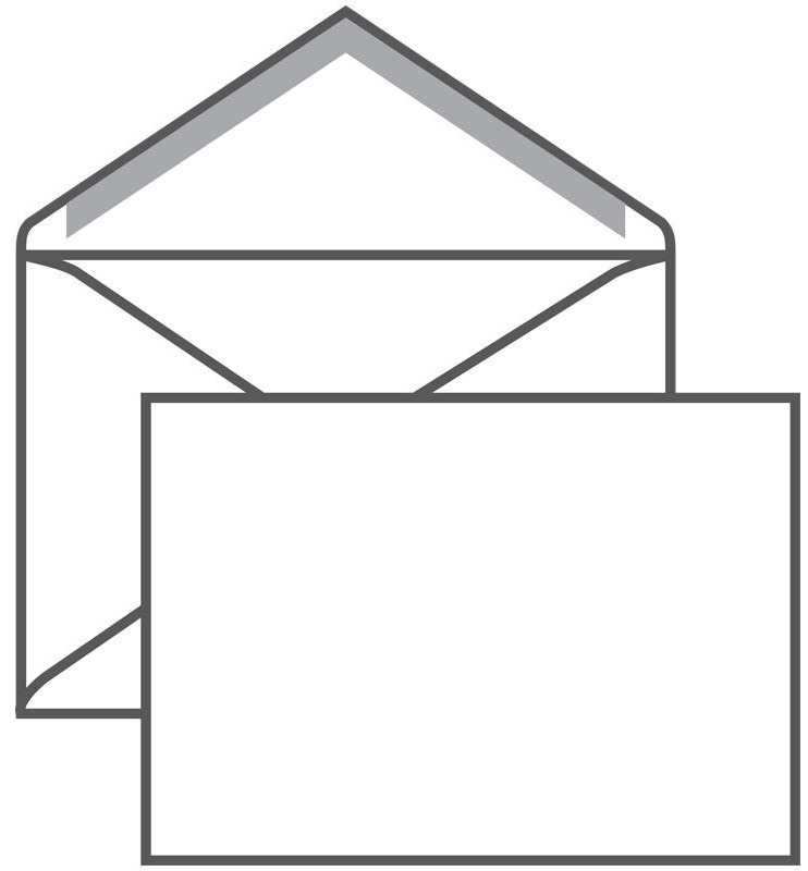 Конверт C6, Ряжская печатная фабрика, 114*162мм, б/подсказа, б/окна, кл. край