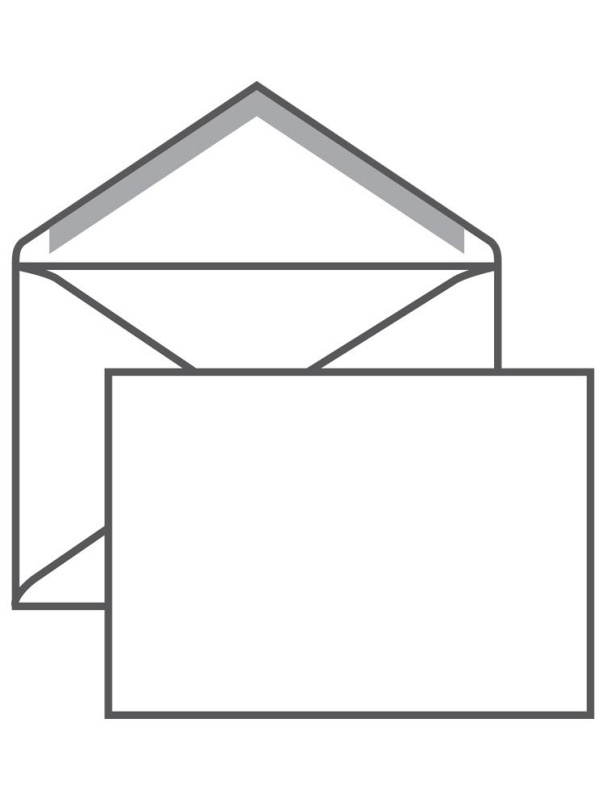 Конверт C6, Ряжская печатная фабрика, 114*162мм, б/подсказа, б/окна, кл. край