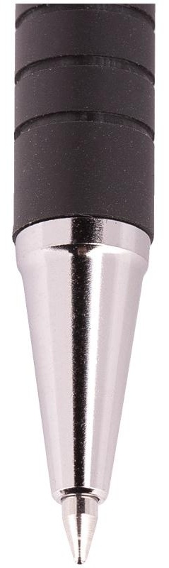 Ручка шариковая автоматическая Pilot синяя, 0,7мм, черный прорезиненный корпус