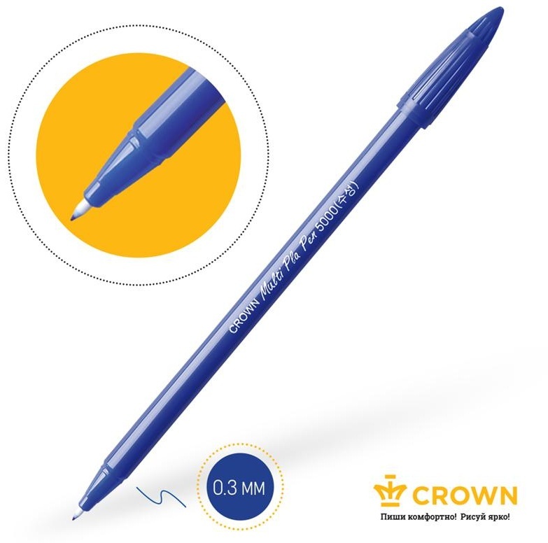 Ручка капиллярная Crown 