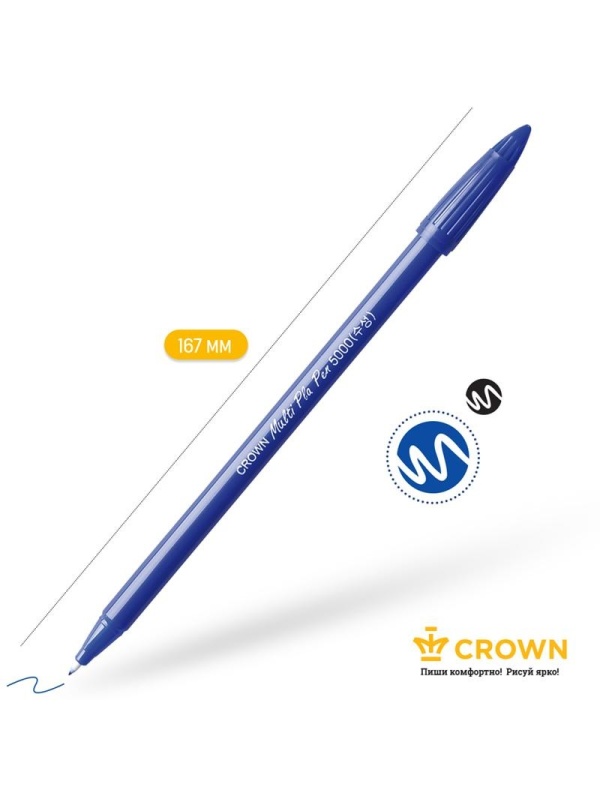 Ручка капиллярная Crown 