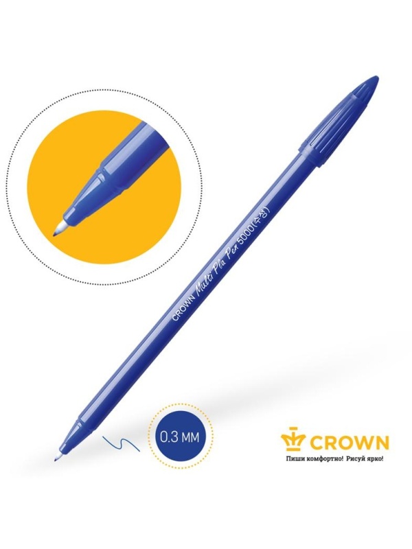 Ручка капиллярная Crown 