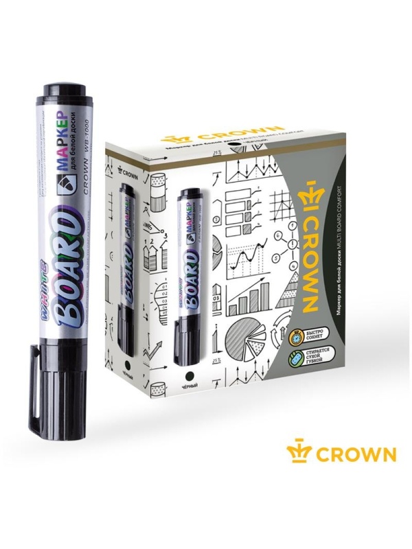 Маркер для белых досок Crown 