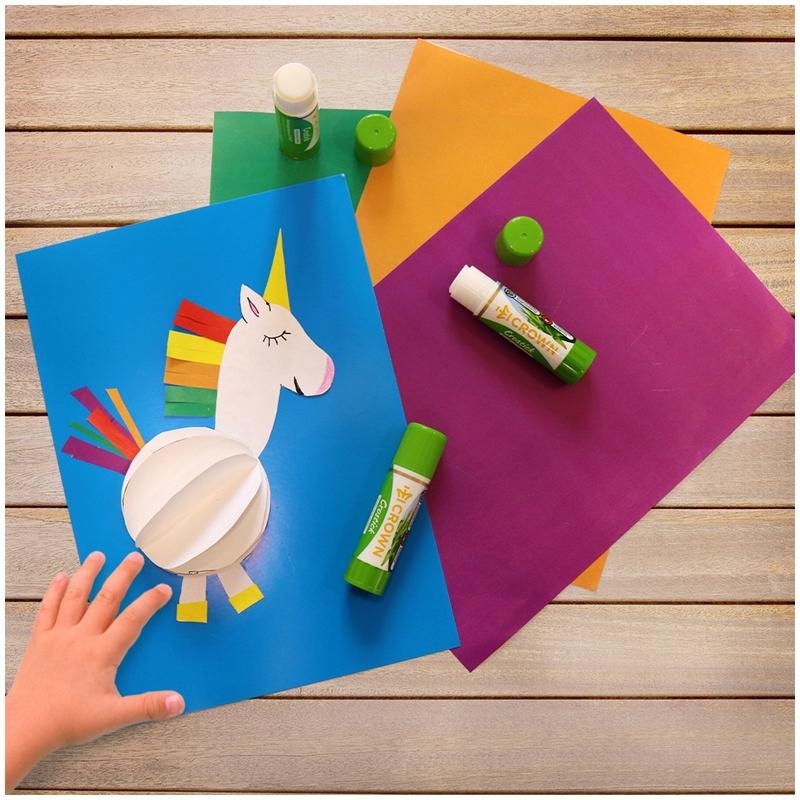 Клей-карандаш Crown 