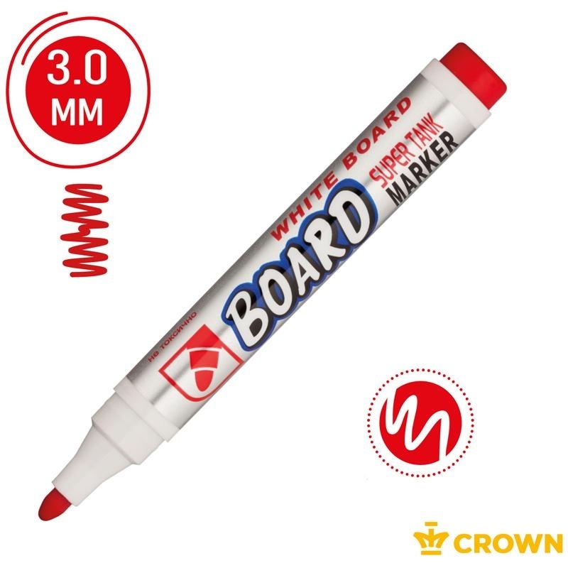 Маркер для белых досок Crown 