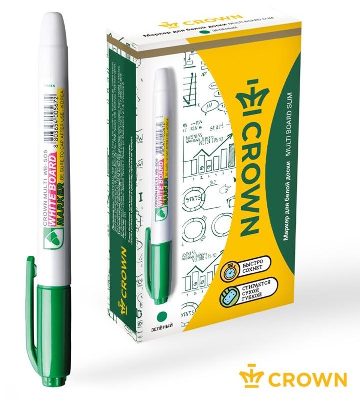 Маркер для белых досок Crown 