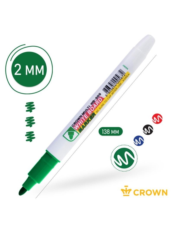 Маркер для белых досок Crown 
