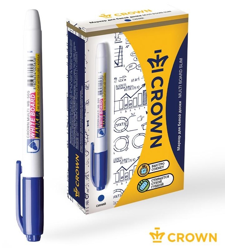 Маркер для белых досок Crown 