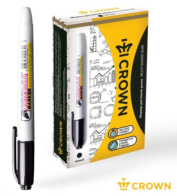 Маркер для белых досок Crown 