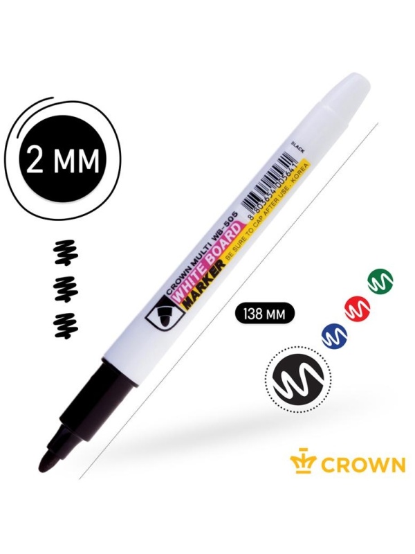 Маркер для белых досок Crown 