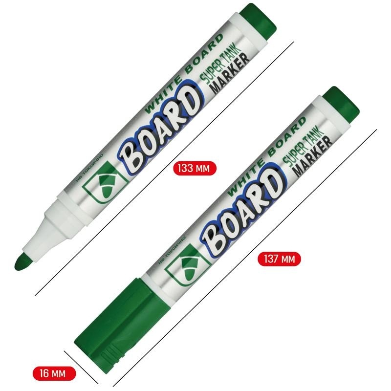 Набор маркеров для белых досок Crown 