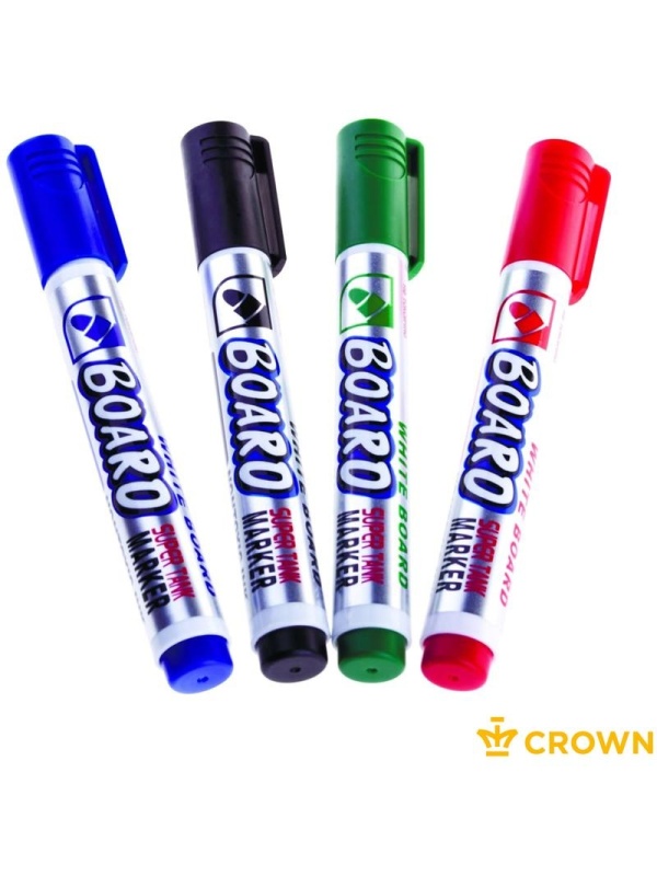 Набор маркеров для белых досок Crown 