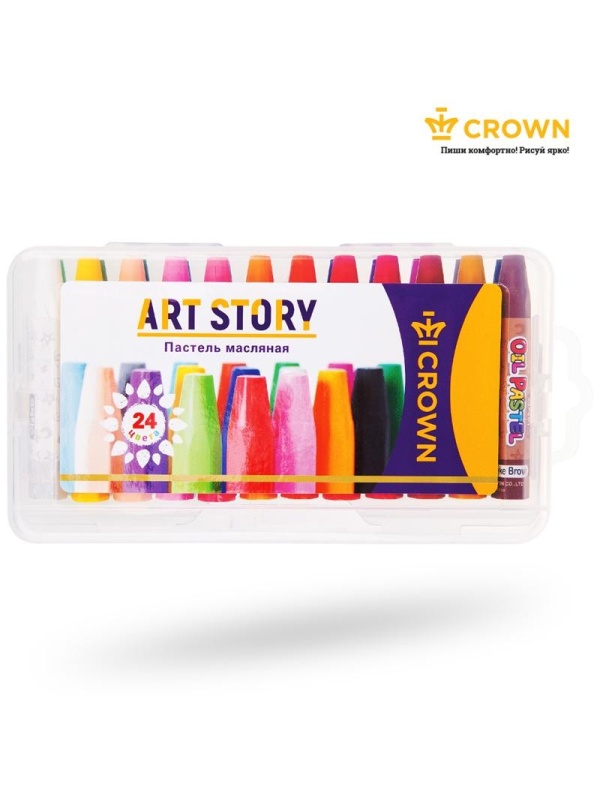Пастель масляная Crown 