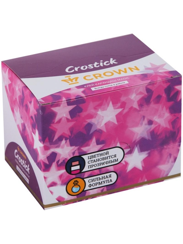 Клей-карандаш Crown 