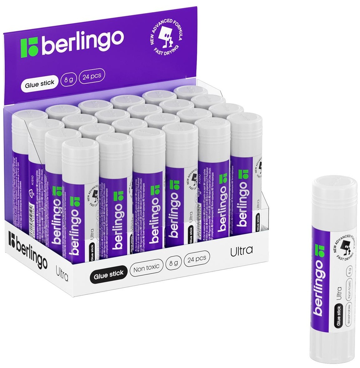 Клей-карандаш Berlingo 