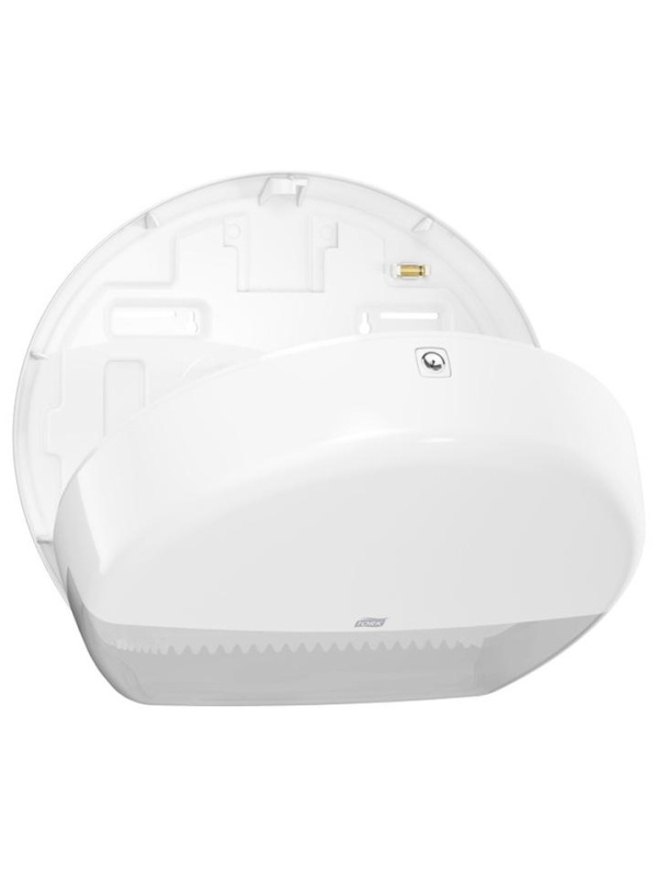 Диспенсер для туалетной бумаги в больших рулонах Торк (Т1) пластик, механический, белый