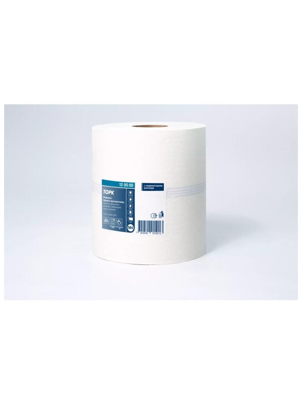 Протирочная бумага в рулонах Торк 