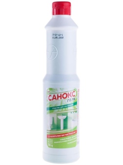 Чистящее средство для сантехники Санокс, гель, 750мл