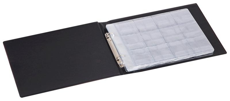 Альбом для монет OfficeSpace 245*190, на кольцах, 10 листов, ПВХ