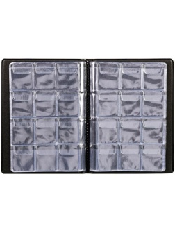 Альбом для монет OfficeSpace 125*175, на 120 монет, 10 листов, ПВХ