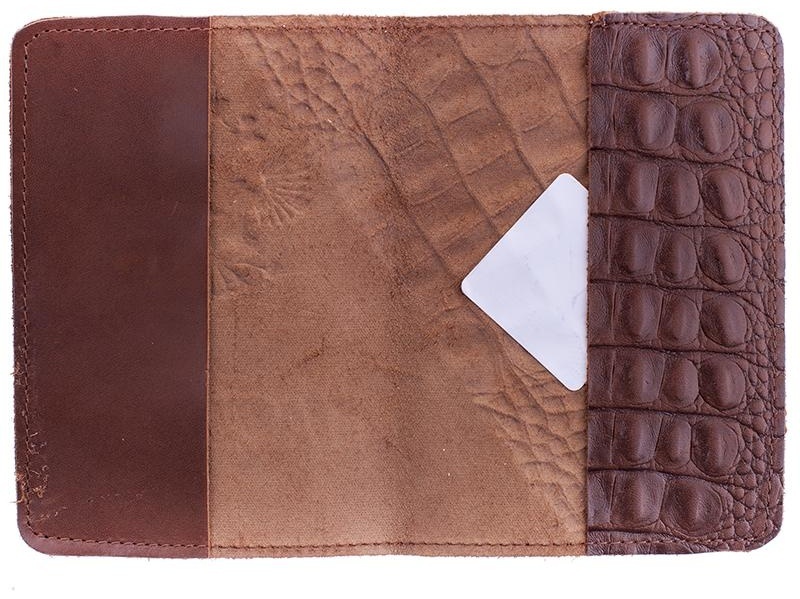 Обложка для паспорта OfficeSpace кожа, тиснение 