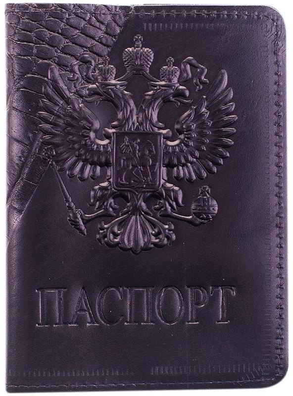 Обложка для паспорта OfficeSpace кожа, тиснение 