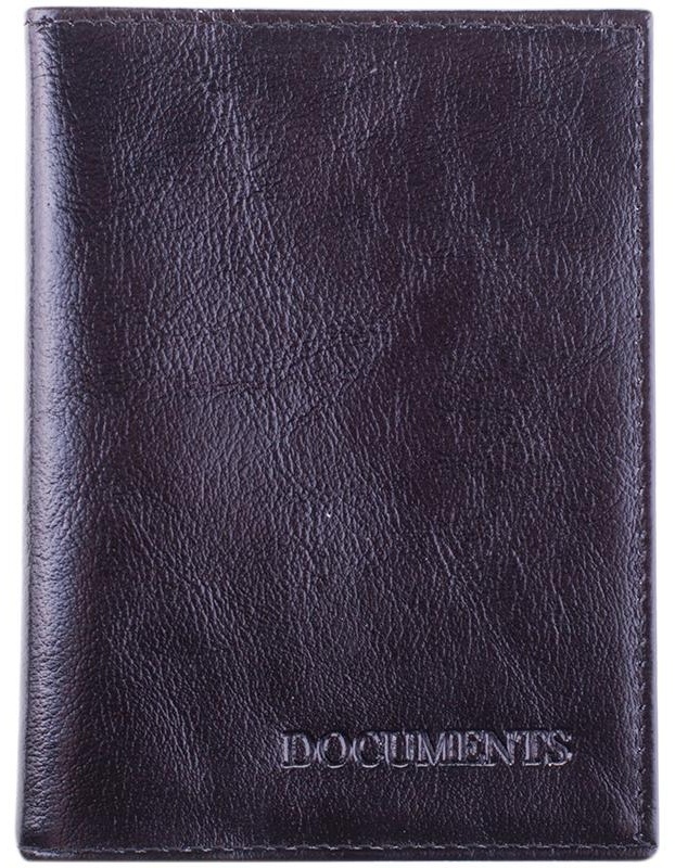 Обложка для автодокументов OfficeSpace кожа, черный