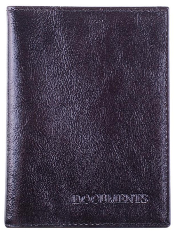 Обложка для автодокументов OfficeSpace кожа, черный