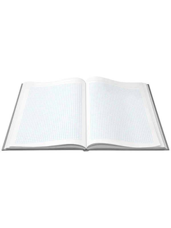 Книга учета OfficeSpace, А4, 80л., клетка, 200*290мм, твердый переплет 7БЦ, блок офсетный