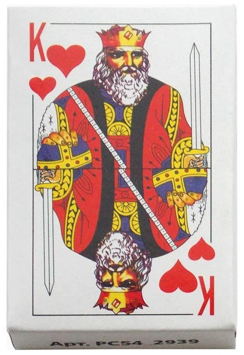 Карты игральные ArtSpace, 54 карты, с пластиковым покрытием