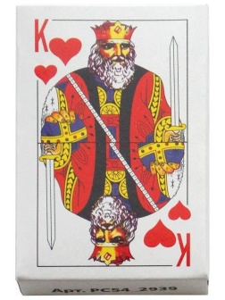 Карты игральные ArtSpace, 54 карты, с пластиковым покрытием