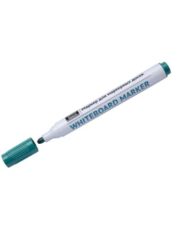 Маркер для белых досок OfficeSpace зеленый, пулевидный, 2,5мм