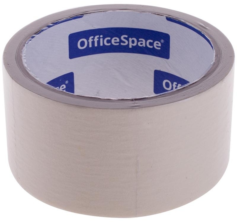 Клейкая лента малярная OfficeSpace, 48мм*14м, ШК