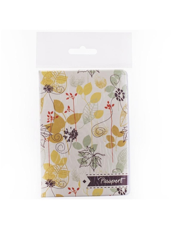 Обложка для паспорта OfficeSpace фотопечать, ПВХ, 