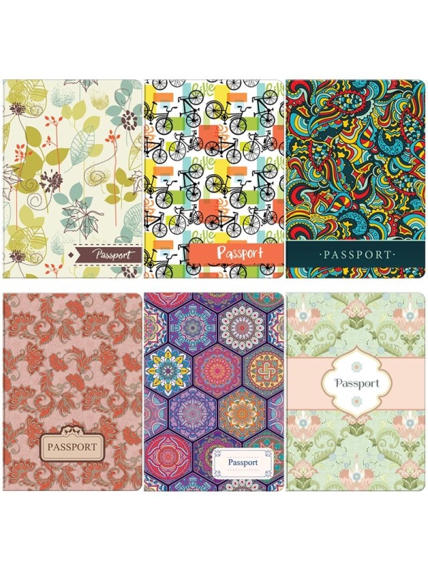 Обложка для паспорта OfficeSpace фотопечать, ПВХ, 