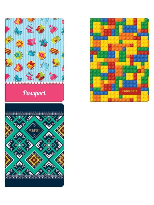 Обложка для паспорта OfficeSpace фотопечать, ПВХ, 