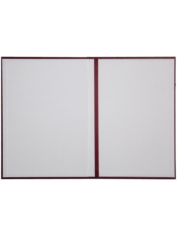 Папка адресная с российским орлом OfficeSpace, А4, бумвинил, бордовый, инд. упаковка