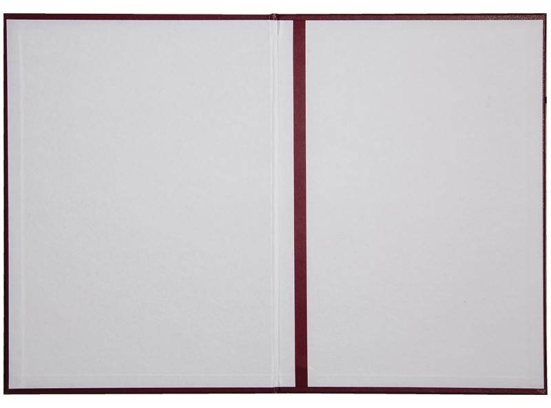 Папка адресная с российским орлом OfficeSpace, А4, балакрон, красный, инд. упаковка