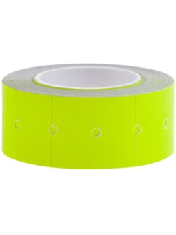 Этикет-лента OfficeSpace, 21*12мм, желтая, 500 этикеток