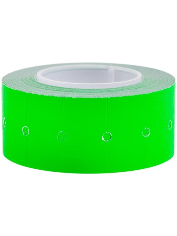 Этикет-лента OfficeSpace, 21*12мм, зеленая, 500 этикеток