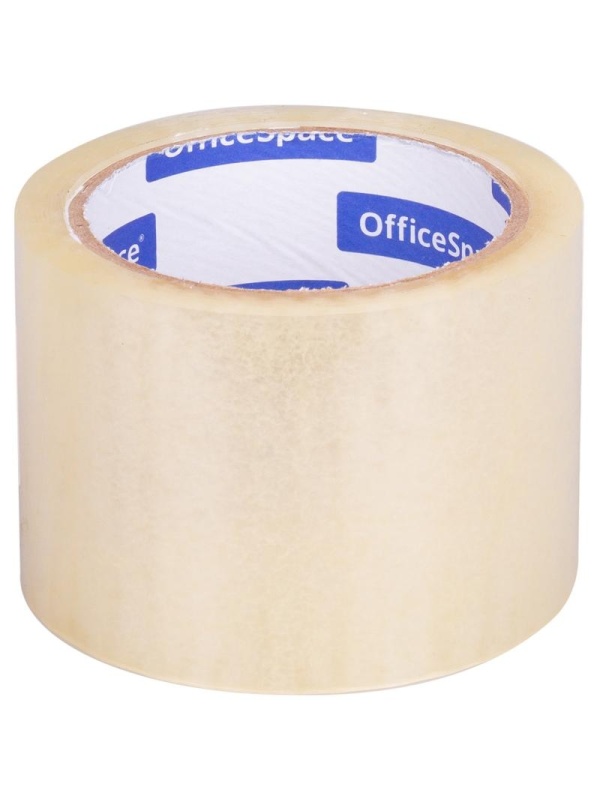 Клейкая лента упаковочная OfficeSpace, 72мм*56м, 45мкм, ШК