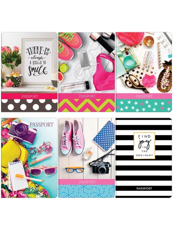 Обложка для паспорта OfficeSpace фотопечать, ПВХ, 