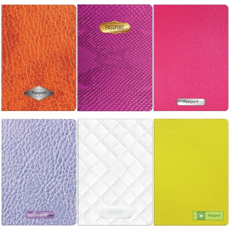 Обложка для паспорта OfficeSpace фотопечать, ПВХ, 