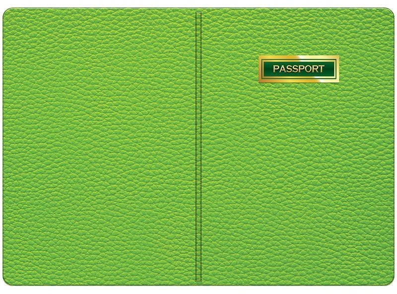 Обложка для паспорта OfficeSpace фотопечать, ПВХ, 