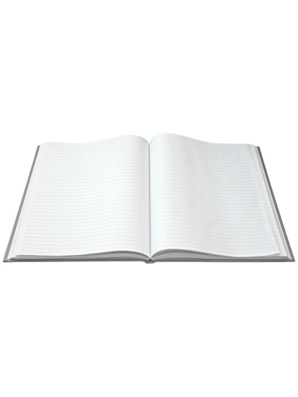 Книга учета OfficeSpace, А4, 96л., линия, 200*290мм, бумвинил, блок офсетный