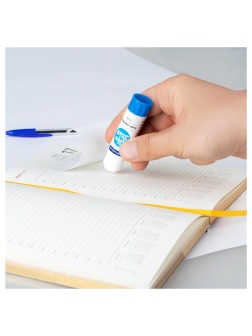 Клей-карандаш OfficeSpace, 08г, дисплей, ПВА, 24 шт.